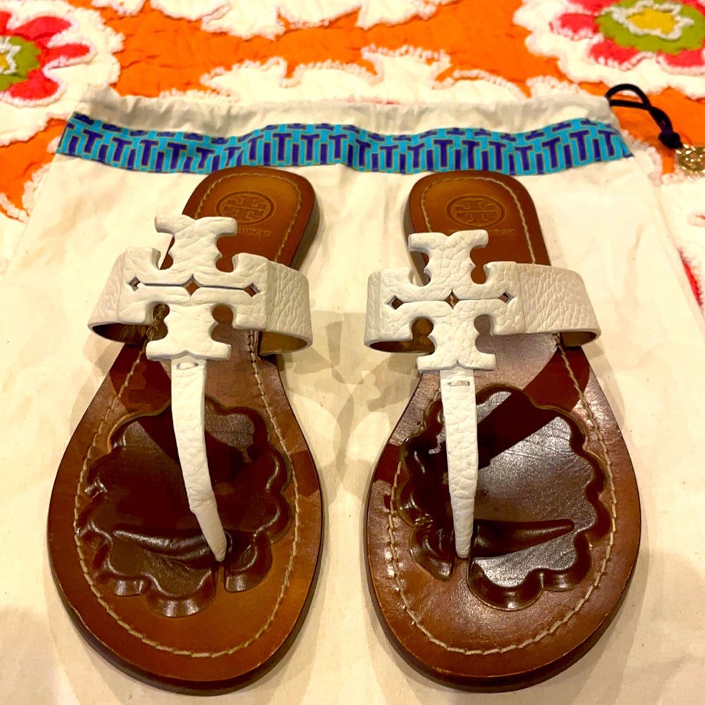 Tory Burch Ivory flat thong sandal